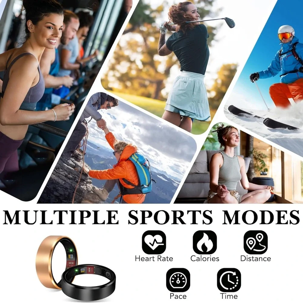 Smart Health Ring 2.0 for Women Men